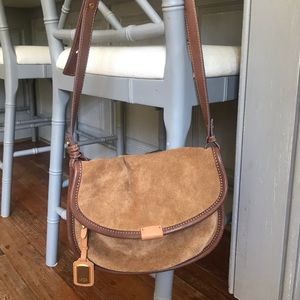UGG suede crossbody purse